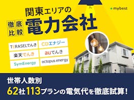 関東のおすすめ電力会社ランキング【世帯人数ごとに東京電力エリア62社113プランの料金を比較!最安はどこ?2026年8月】