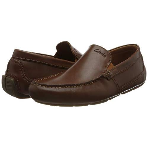 新品 クラークス ワラビー モカシン オイルレザー ダーク