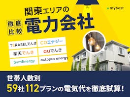 関東のおすすめ電力会社ランキング【世帯人数ごとに東京電力エリア59社112プランの料金を比較!最安はどこ?2026年8月】