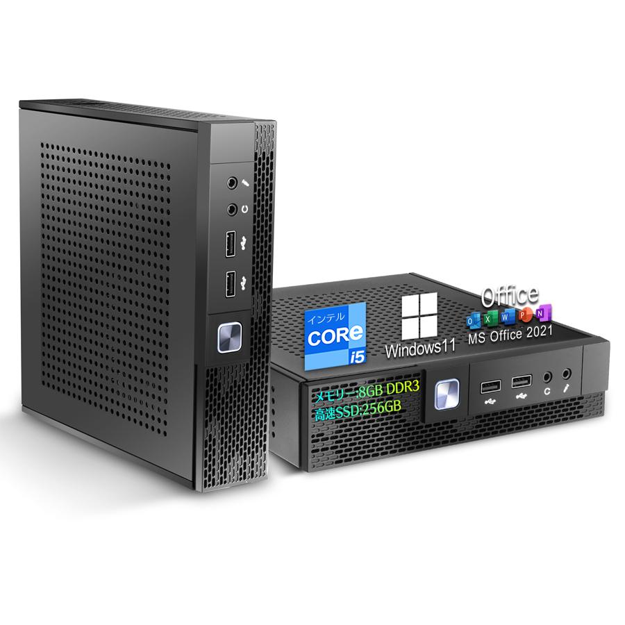 NiPoGi ミニPC Windows10Pro 12GB 256GB SSD おしゃれなデスクトップの