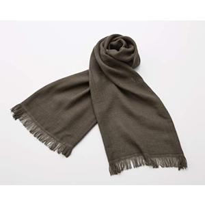 たーくん モンクレール カシミヤマフラー ブラウン 茶色 フリンジ 楽天