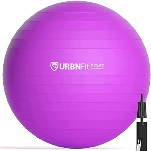URBNFit バランスボール 青 65cm 65cmのバランスボールのおすすめ人気