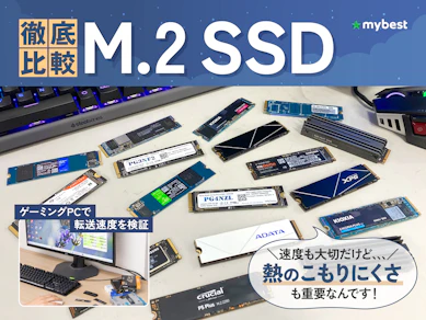 【徹底比較】M.2 SSDのおすすめ人気ランキング【2025年11月】