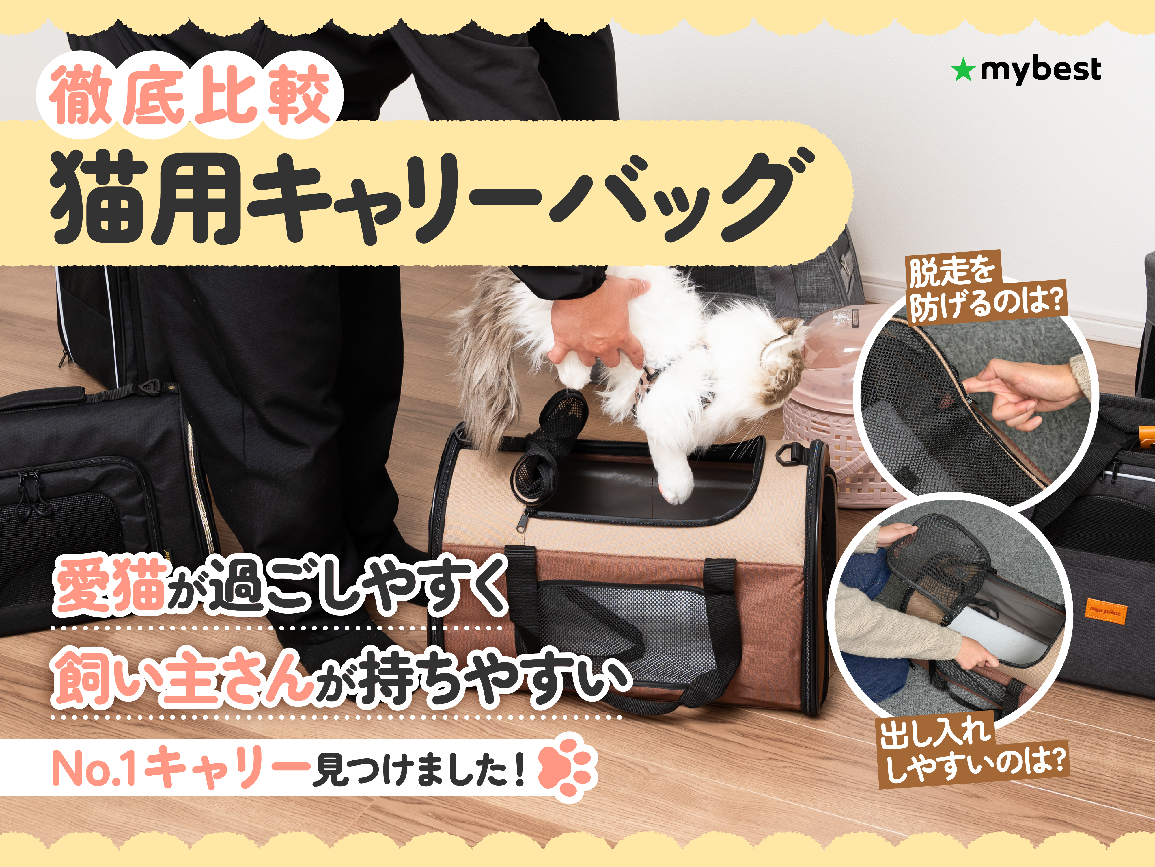 徹底比較】猫用キャリーバッグのおすすめ人気ランキング【2026年3月 