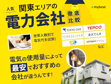 【徹底比較】関東の電力会社のおすすめ人気ランキング【東京電力エリアの最安はどこ?2025年12月】