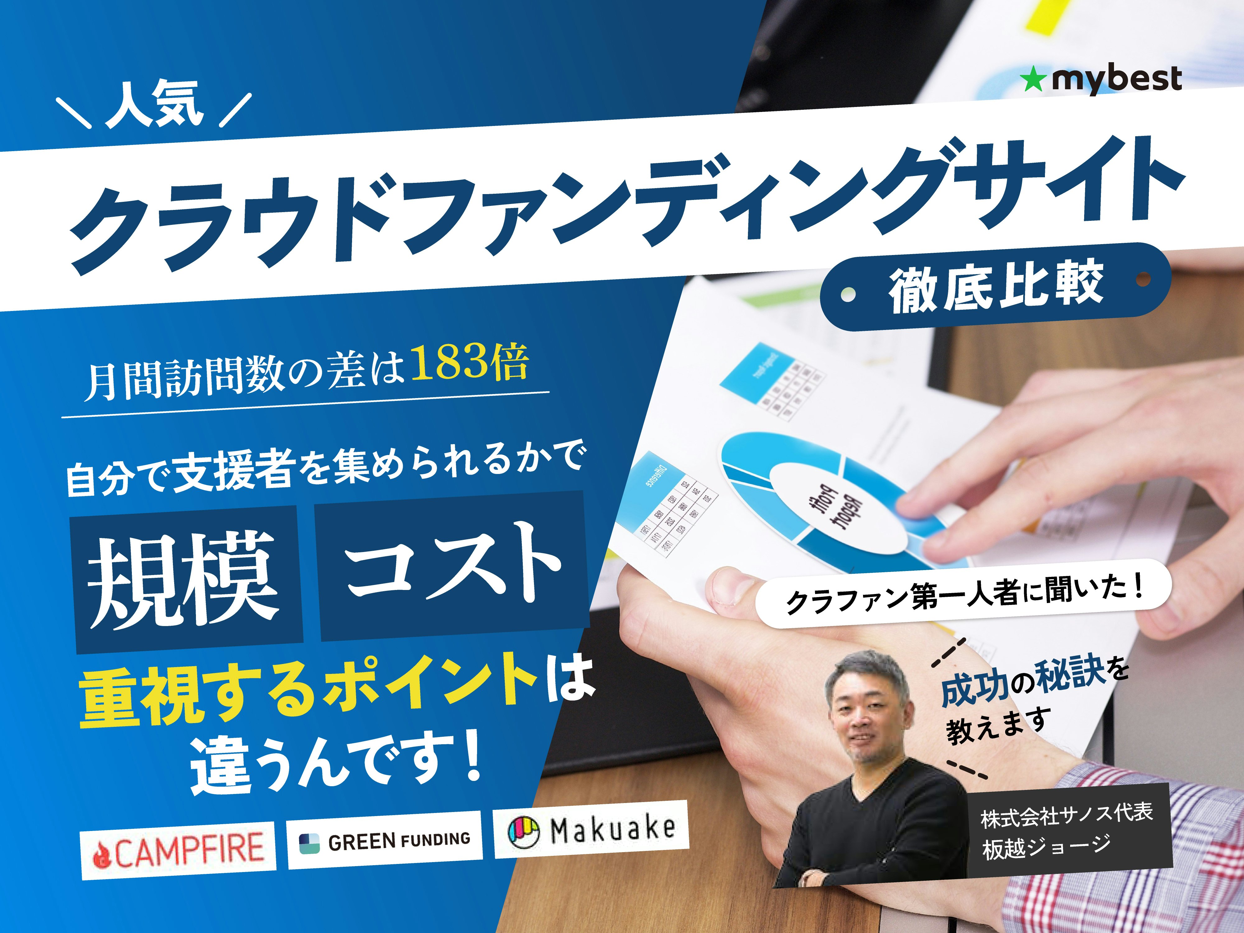 クラウドファンディングサイトのおすすめ人気ランキング10選