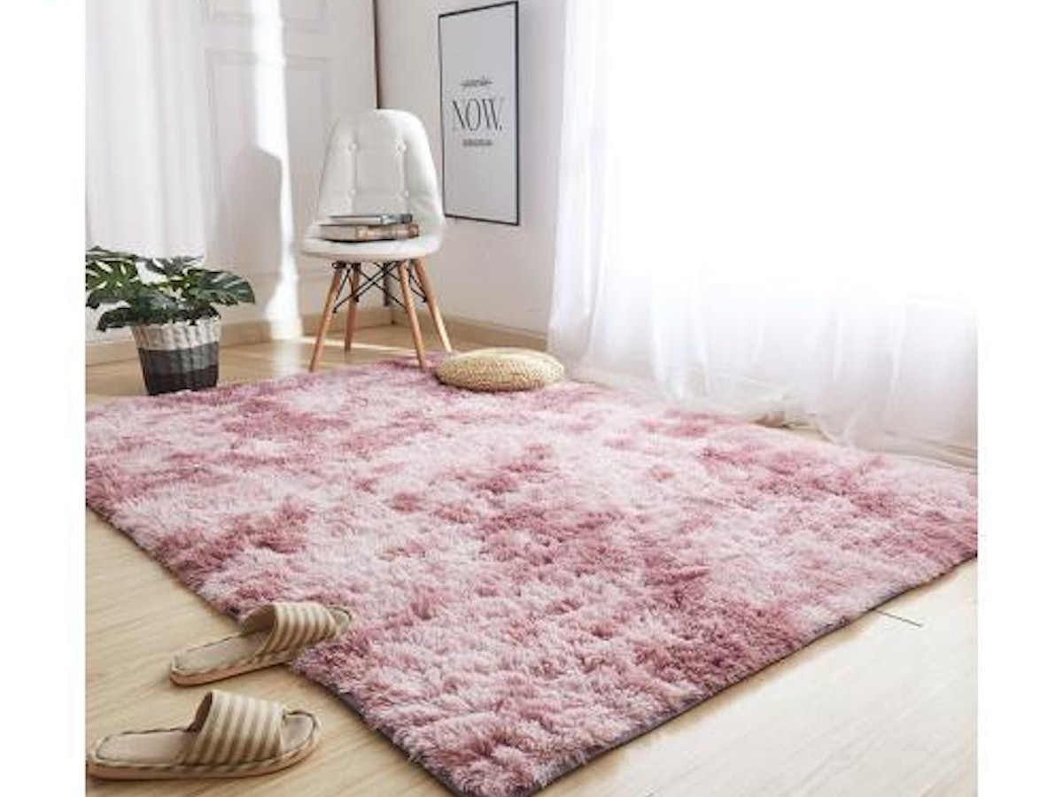 ベージュにくすみピンクと水色 サークルラグ No.620 ベージュにくすみ ベージュにくすみピンクと水色 サークルラグ No.620 ベージュにくすみ