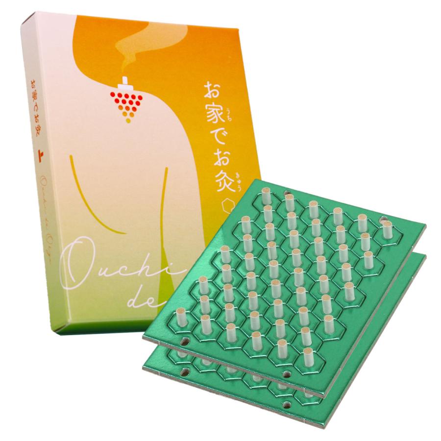 お灸 カマヤミニ 弱 1000壮 押し棒2本・使用説明書・ツボ冊子付-2