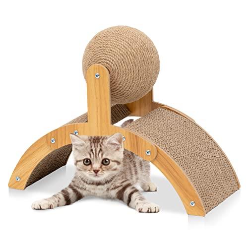 猫 爪とぎ 爪研ぎ ポール 麻 30cm ゲージ コンパクト 6個セット 麻の猫