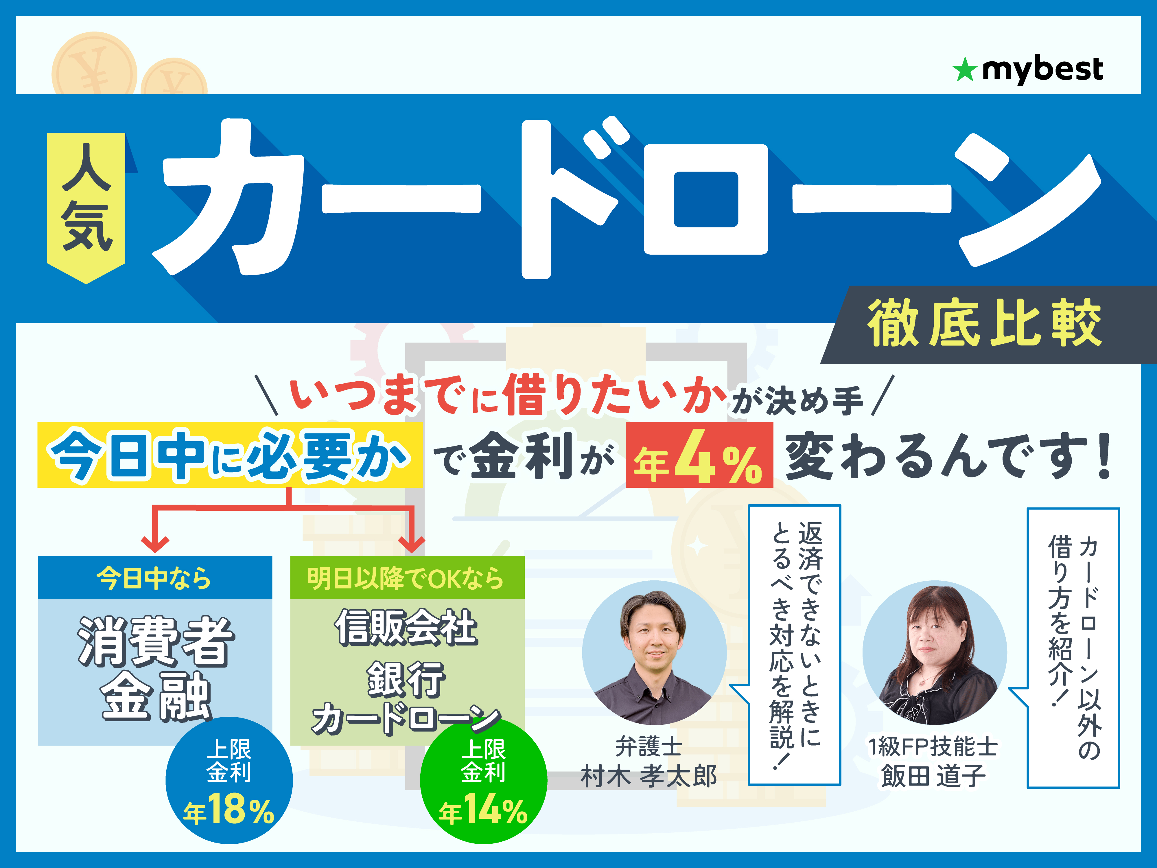 アルバイト可のカードローンおすすめ人気ランキング【フリーターでもお金借りられる？2026年徹底比較】 | マイベスト