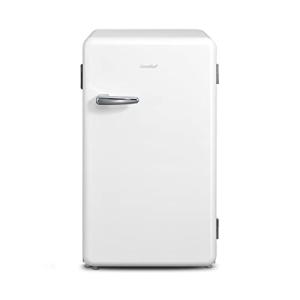 SMEG クリーム色 冷蔵庫 レトロデザイン 冷蔵庫 冷凍庫 スメッグ