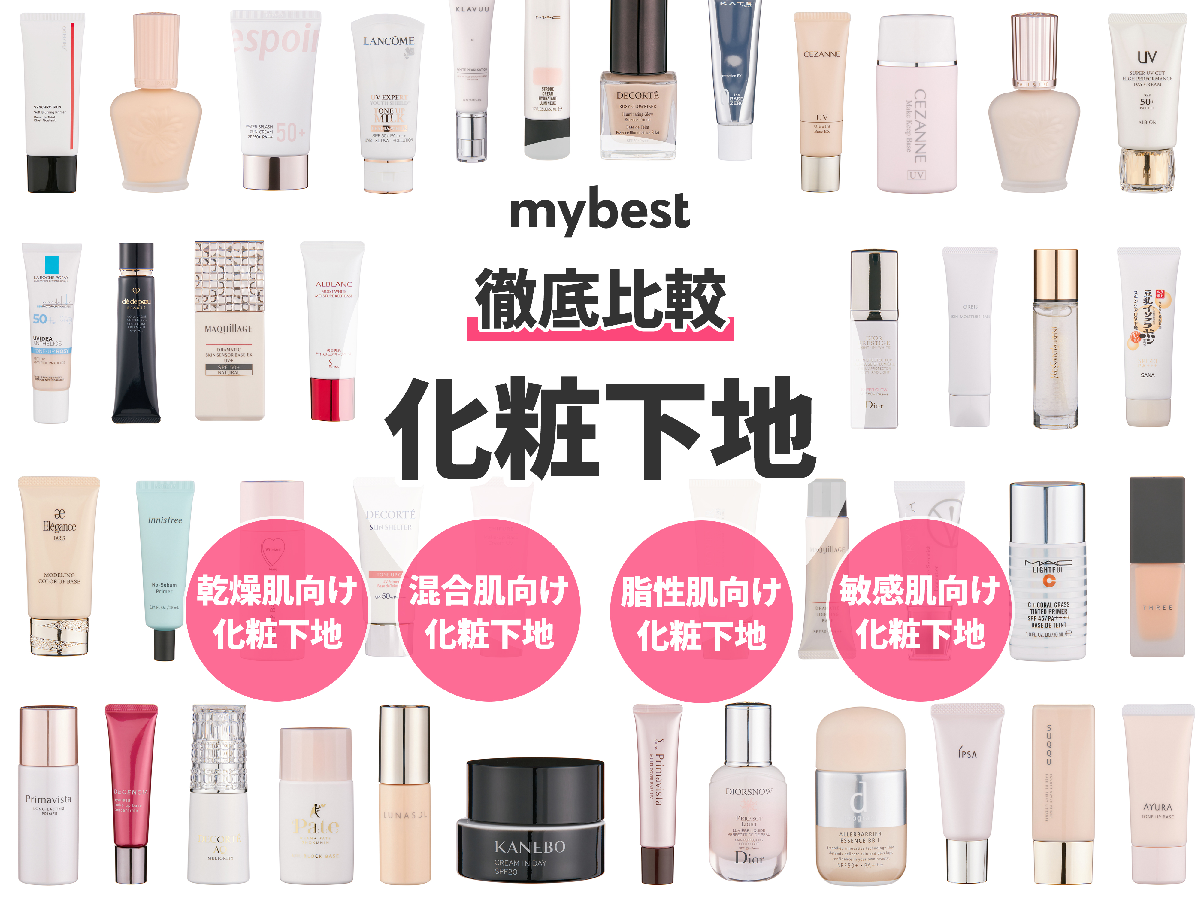22年 化粧下地のおすすめ人気ランキング106選 徹底比較 Mybest