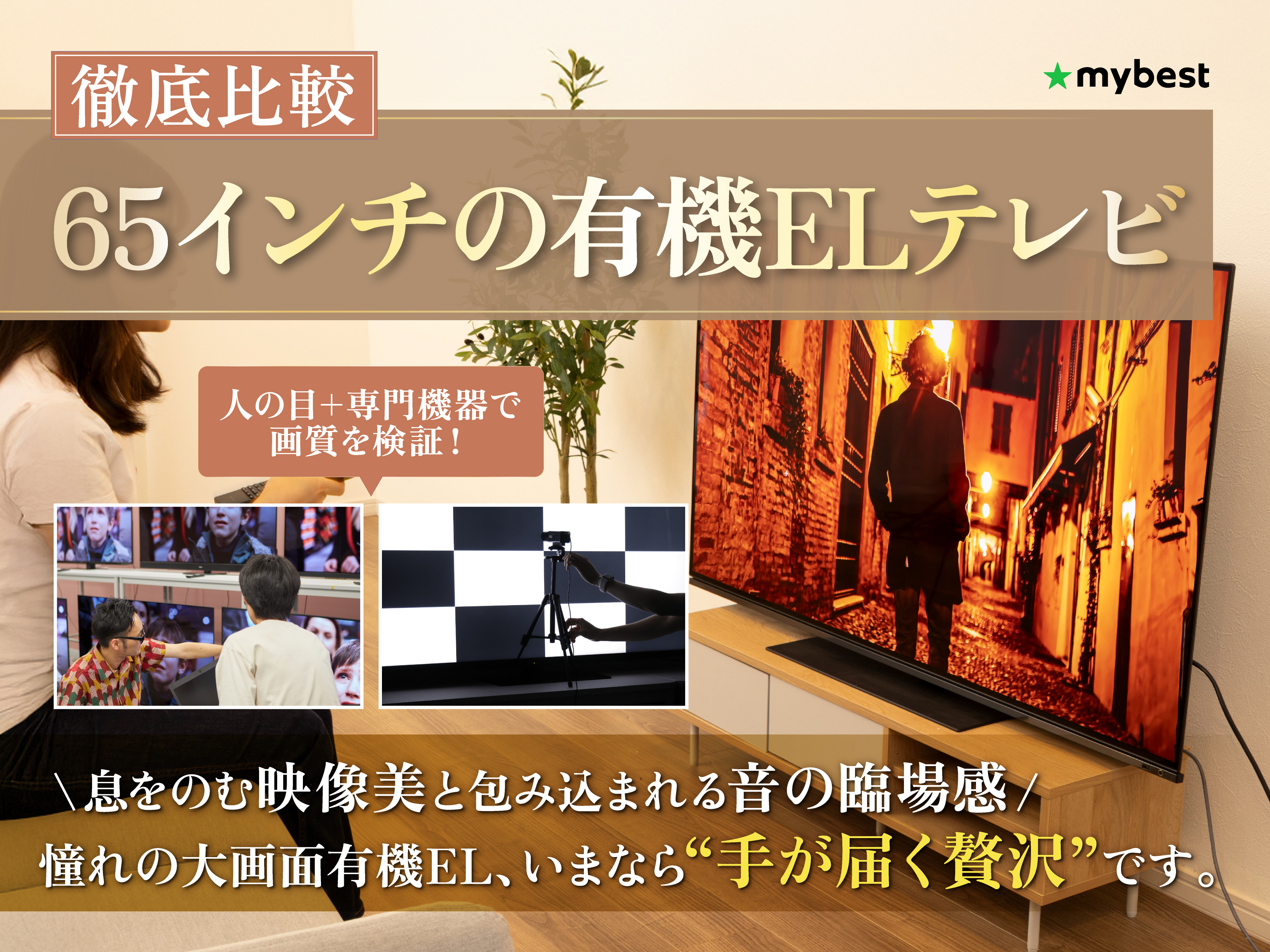 徹底比較】65インチの有機ELテレビのおすすめ人気ランキング