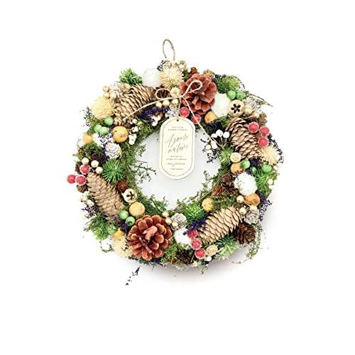 クリスマスリース6】ハンドメイド サンタクロース クリスマスツリー 