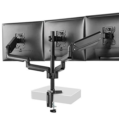 本物保証，定番 PC モニター アーム ディスプレイスタンド トリプル