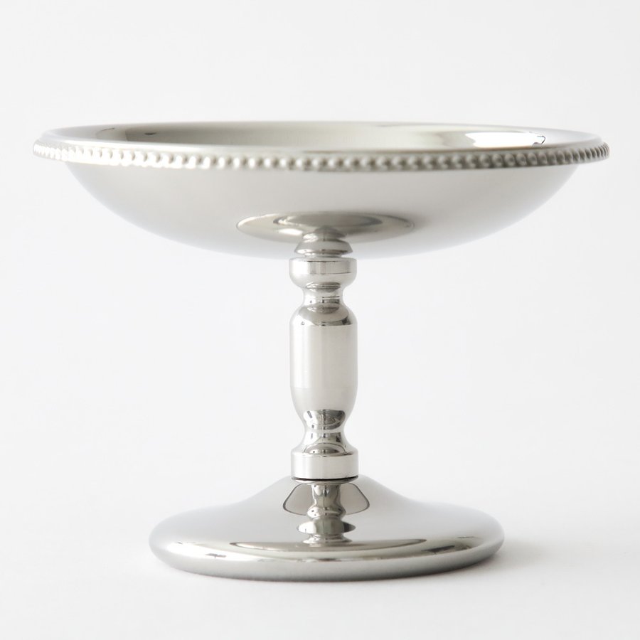 フランスアンティークヴィンテージアイスクリームカップステンレス製2個