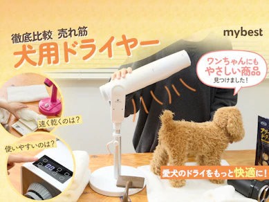 【徹底比較】犬用ドライヤーのおすすめ人気ランキング【中型・大型犬にも使える!2025年8月】