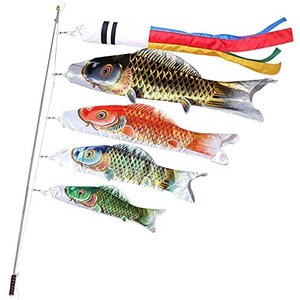 五月人形 室内の鯉のぼり 幸福鯉写真立て付き ちりめん細工 こいのぼり