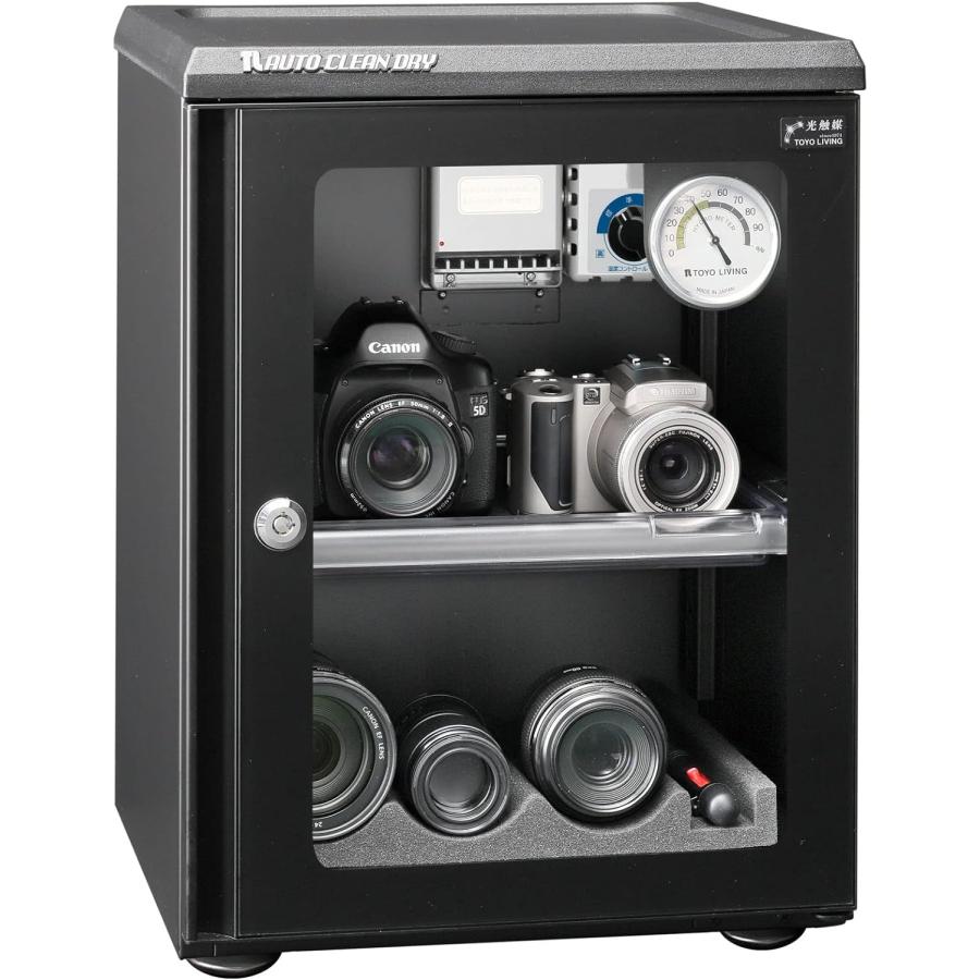 東洋 リビング　EC-36　TOYO　防湿庫　大切な.カメラ.其の他.保管用　現在動作OK　売り切り　この機会にどうぞ　小ぶり防湿庫　 東洋リビング 防湿庫 オートドライ 庫内灯付⭐︎ 大切なカメラの保管に