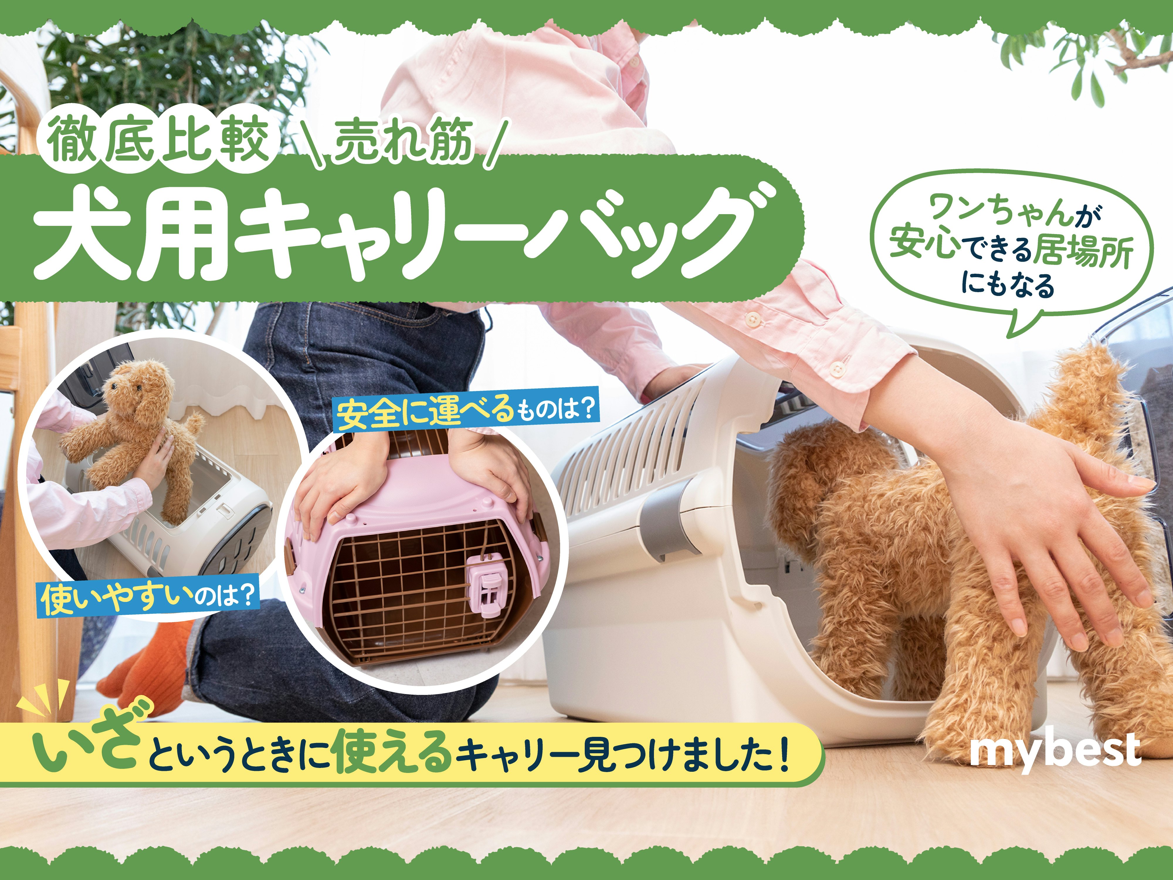 【徹底比較】犬用クレート・キャリーバッグのおすすめ人気ランキング