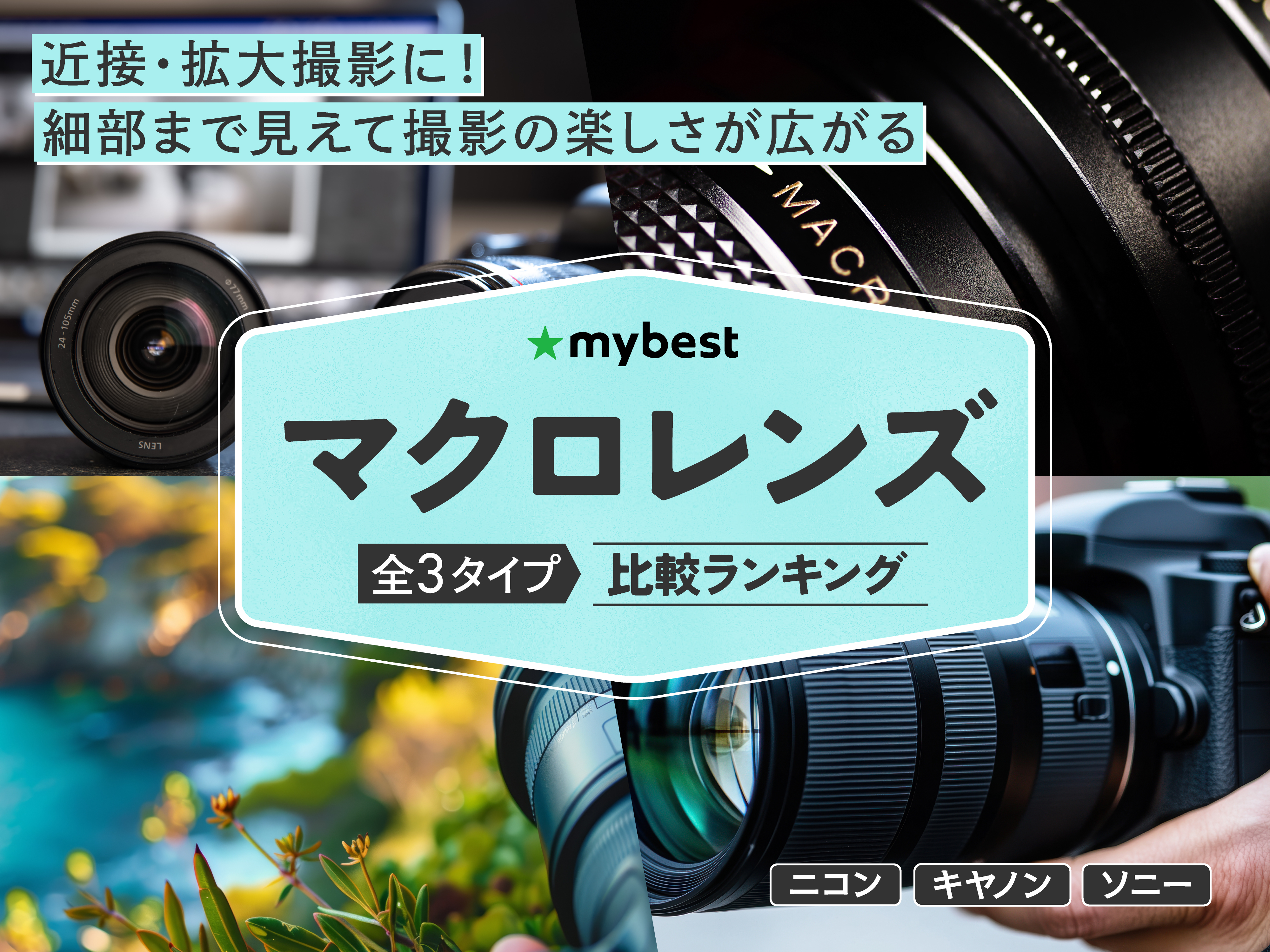 マクロレンズのおすすめ人気ランキング【2026年5月】 | マイベスト