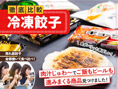 【徹底比較】冷凍餃子のおすすめ人気ランキング【レンジ調理できるものも!2026年7月】