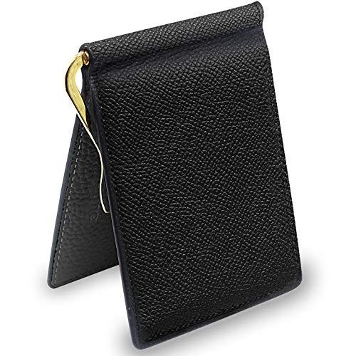 ✨️美品✨️ ポーター マネークリップ ロゴ金具 コンパクト 黒 レザー 箱付き ✨️美品✨️ ポーター マネークリップ ロゴ金具 コンパクト 黒 レザー