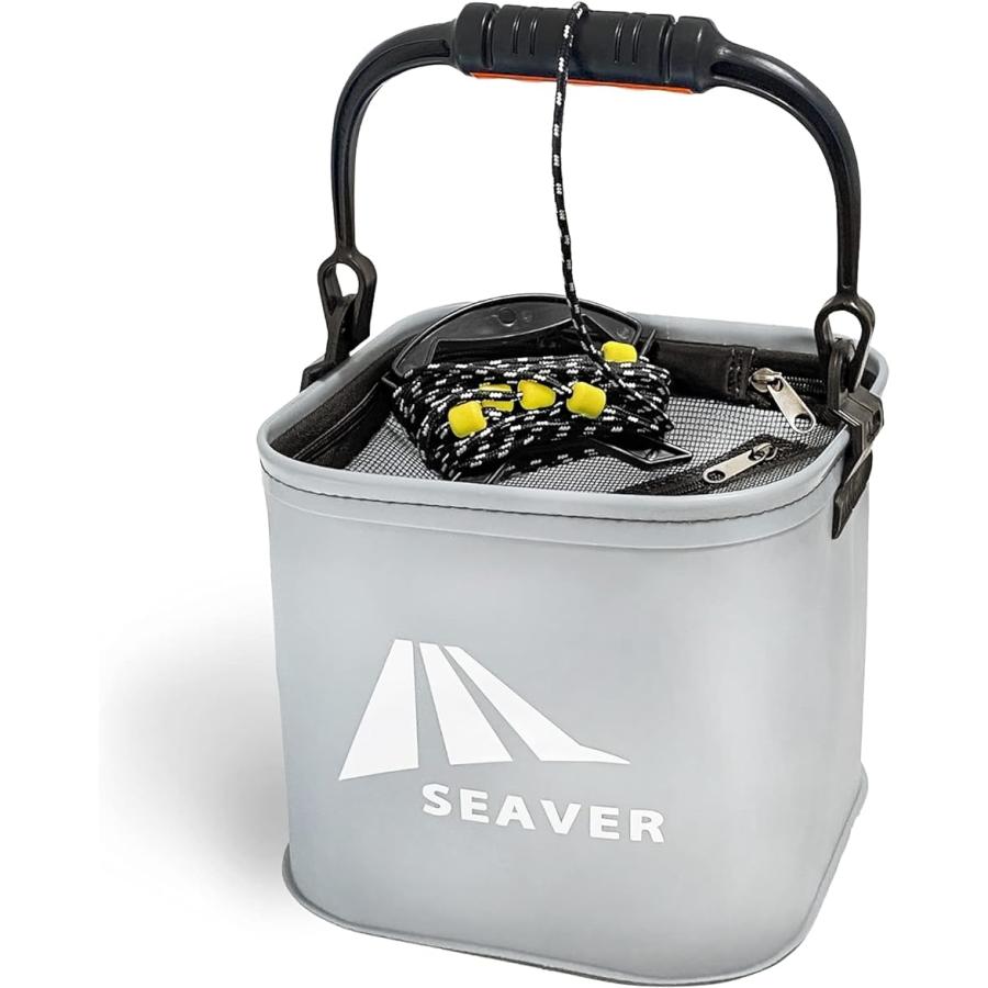 タックルバック 釣りボックス 釣りバケツ バッカン 40L EVA素材