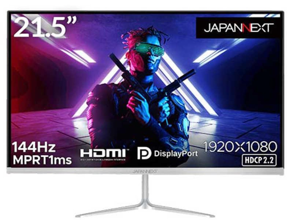 JAPANNEXTが23.8インチFast IPSパネル搭載 GTG 1ms 144Hz対応の JAPANNEXTが23.8インチFast IPSパネル搭載 GTG 1ms 144Hz対応の