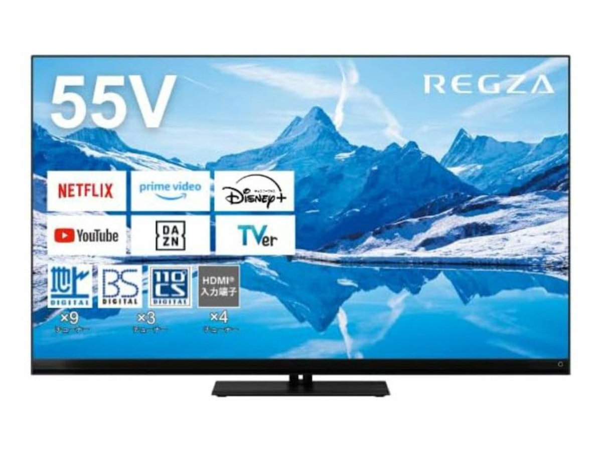 TVS REGZA(レグザ)の55インチテレビのおすすめ人気ランキング TVS REGZA(レグザ)の55インチテレビのおすすめ人気ランキング