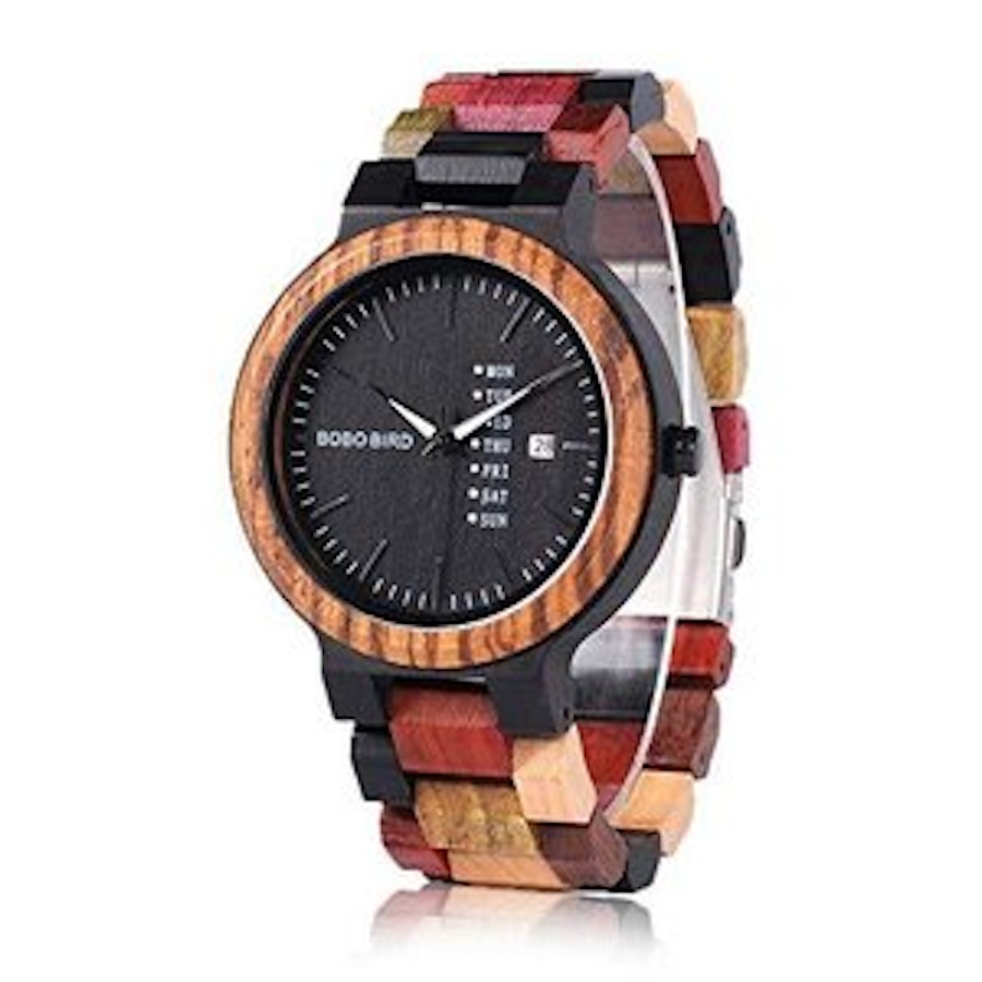 腕時計BEWELL 腕時計 木製 ウッドウォッチ メンズ クォーツ 日付表示 