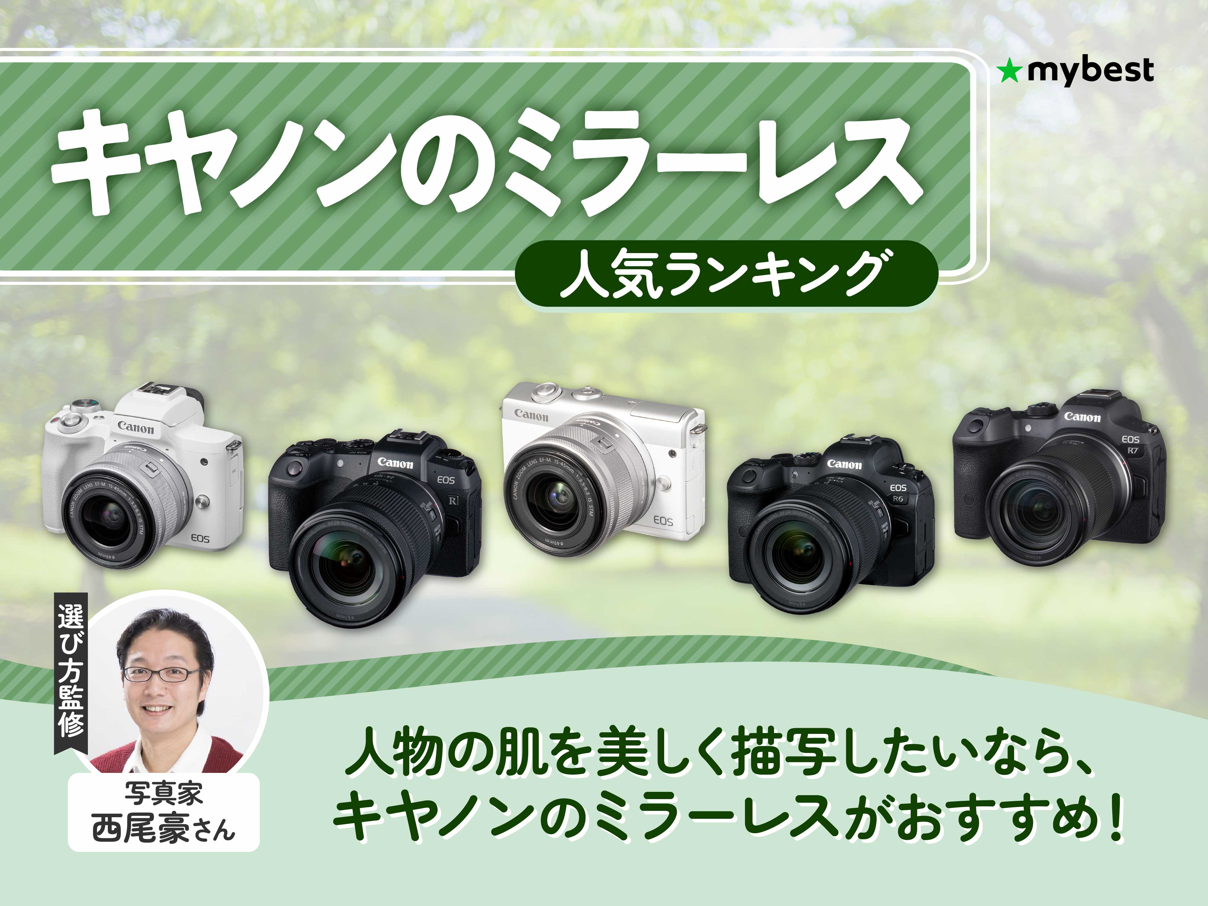 キヤノンのミラーレスのおすすめ人気ランキング【2026年6月】 | マイベスト