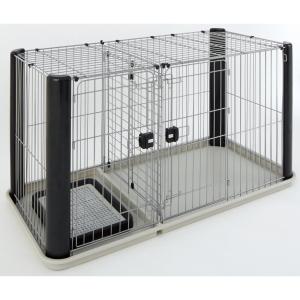 ペティオ　ペット用ケージ ホワイト 犬用品 ペティオ ペット用ケージ ホワイト
