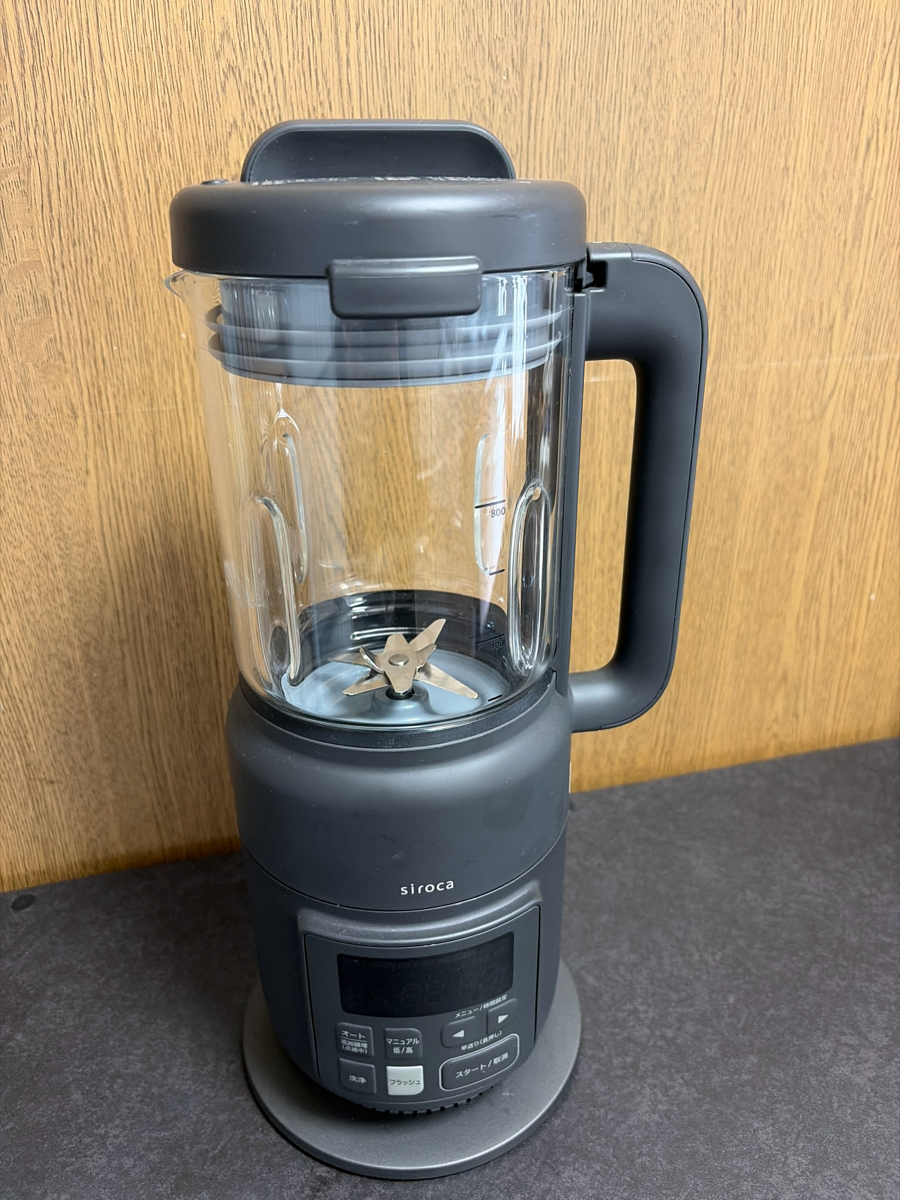 シロカ ヒーター機能付きブレンダー おうちシェフ BLENDER SM-S151を