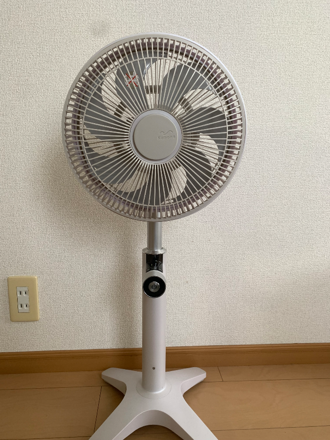 ドウシシャ Kamomefan+c lite K-F25AYをレビュー！クチコミ・評判をも