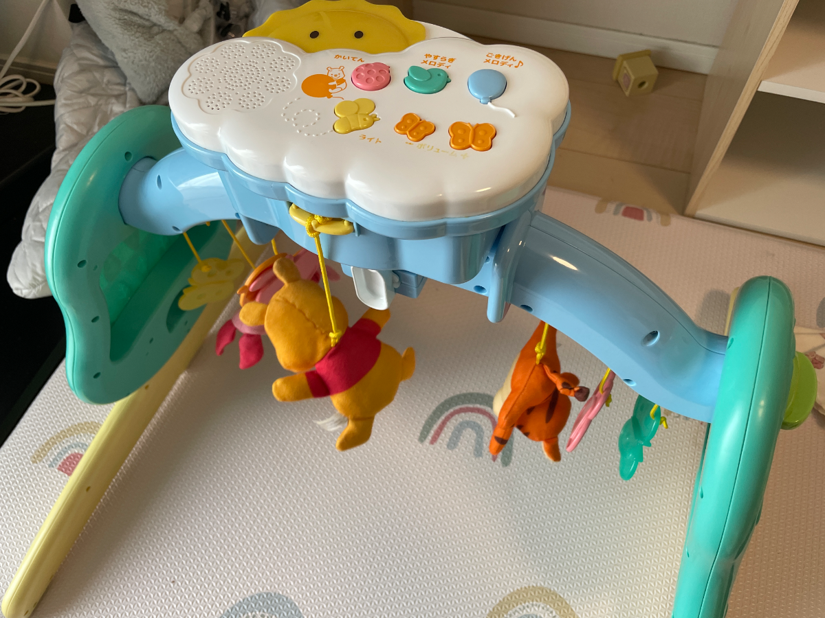タカラトミー くまのプーさん えらべる回転6WAYジムにへんしんメリー