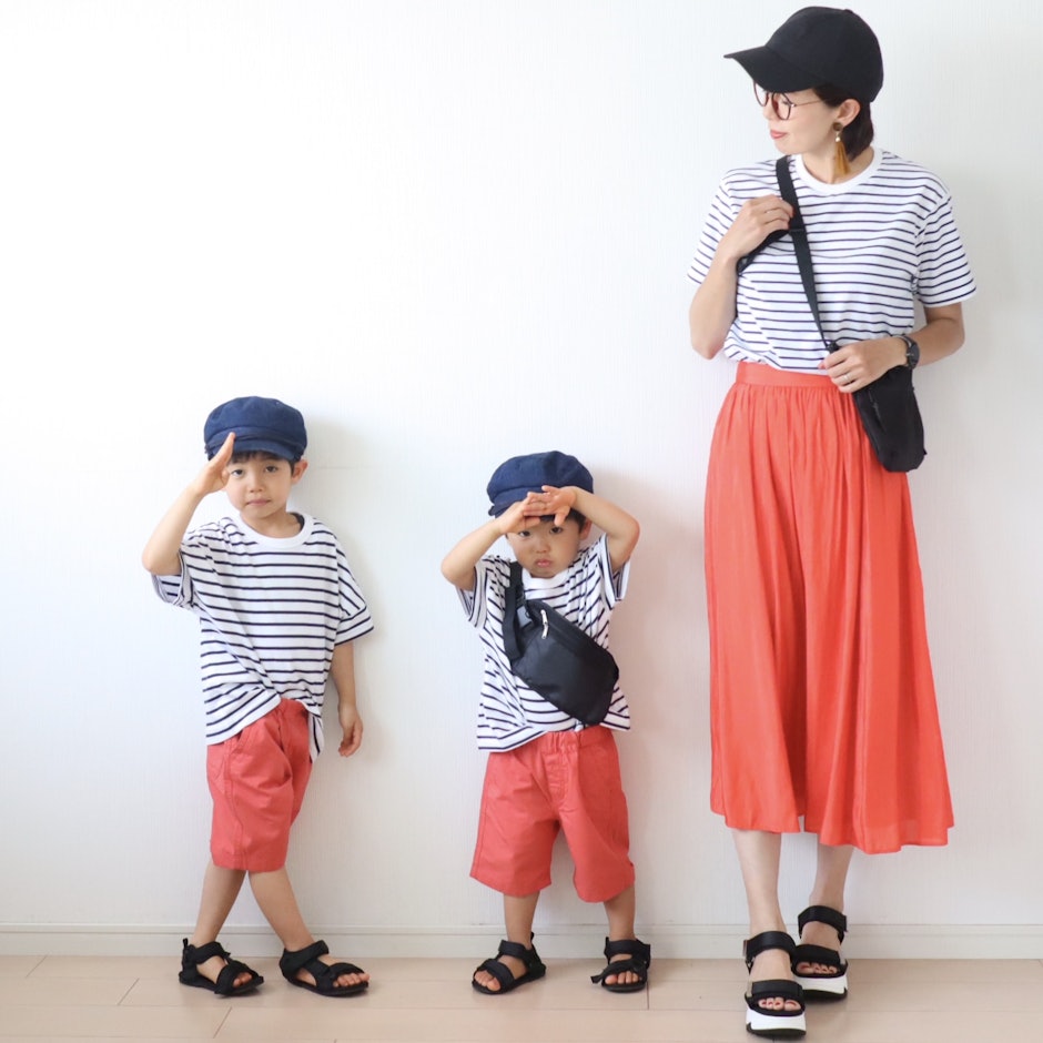 インスタグラマーおすすめ!プチプラでかわいい親子リンクコーデ7選♬*゜