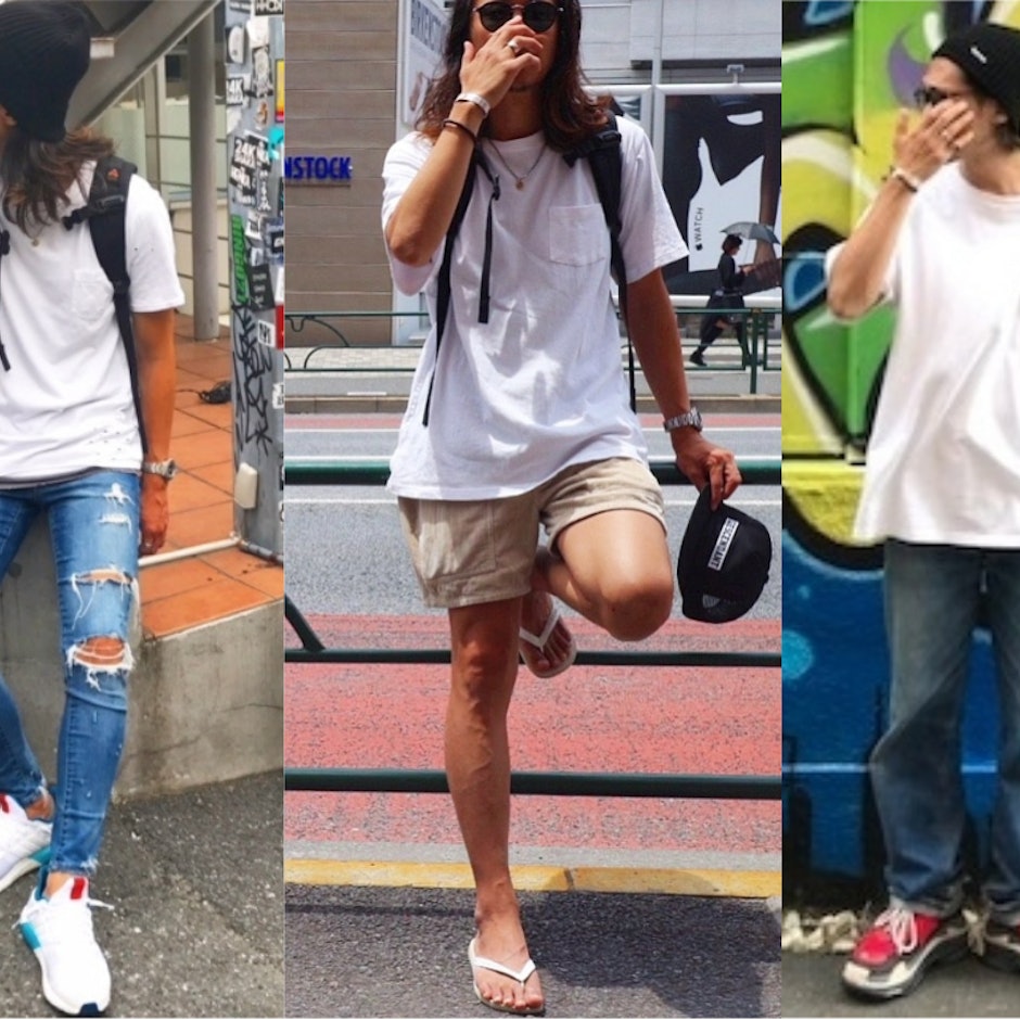 インスタグラマーおすすめ!この夏押さえておきたいメンズ白Tシャツ7選
