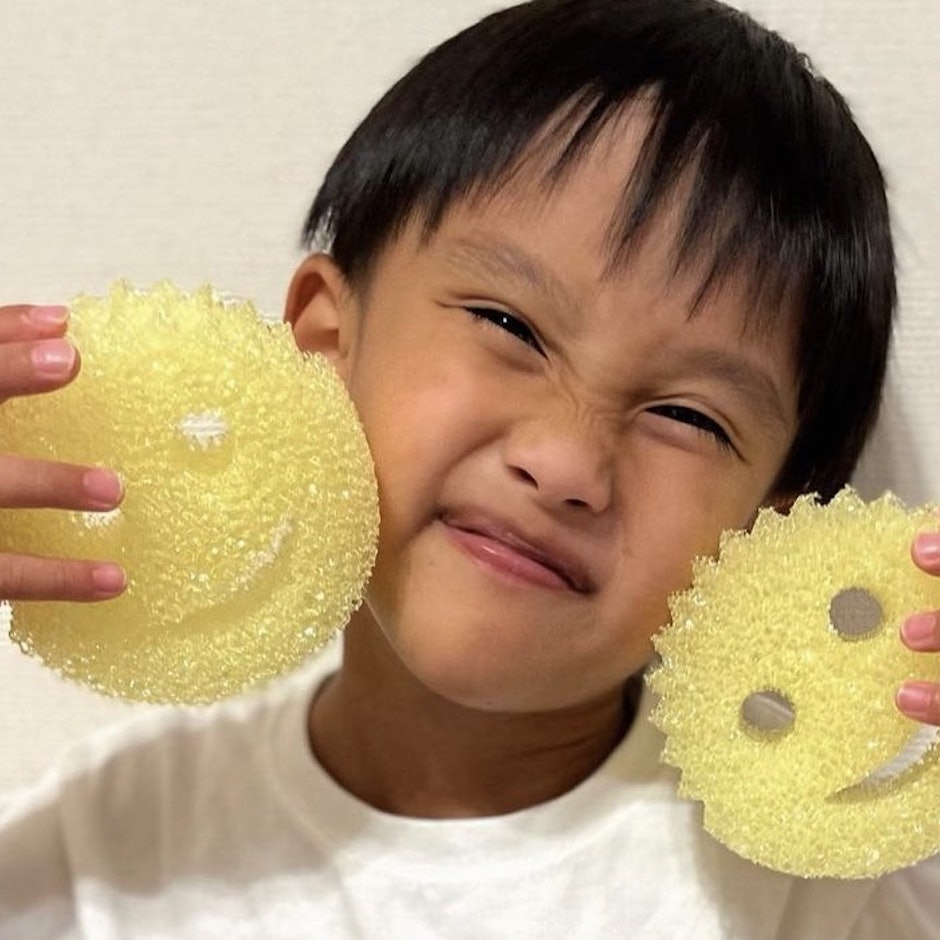 息子大喜び!機能的でかわいいスポンジなどのお掃除アイテム