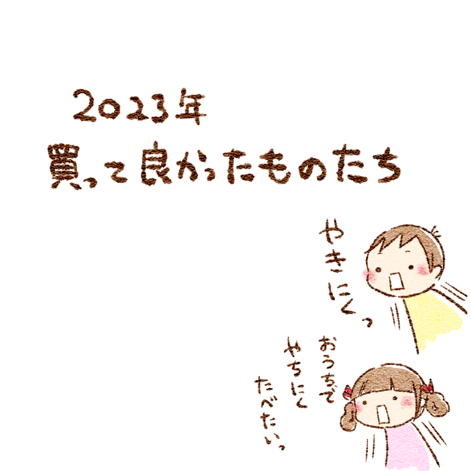 2023年 買ってよかったものたち