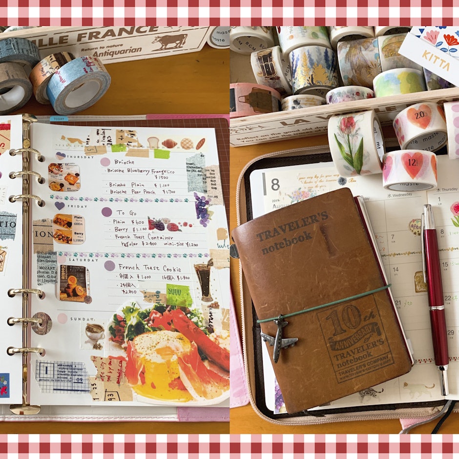 手帳ライフを楽しむ♪おすすめマスキングテープ&シール10選【不器用さんでも大丈夫】