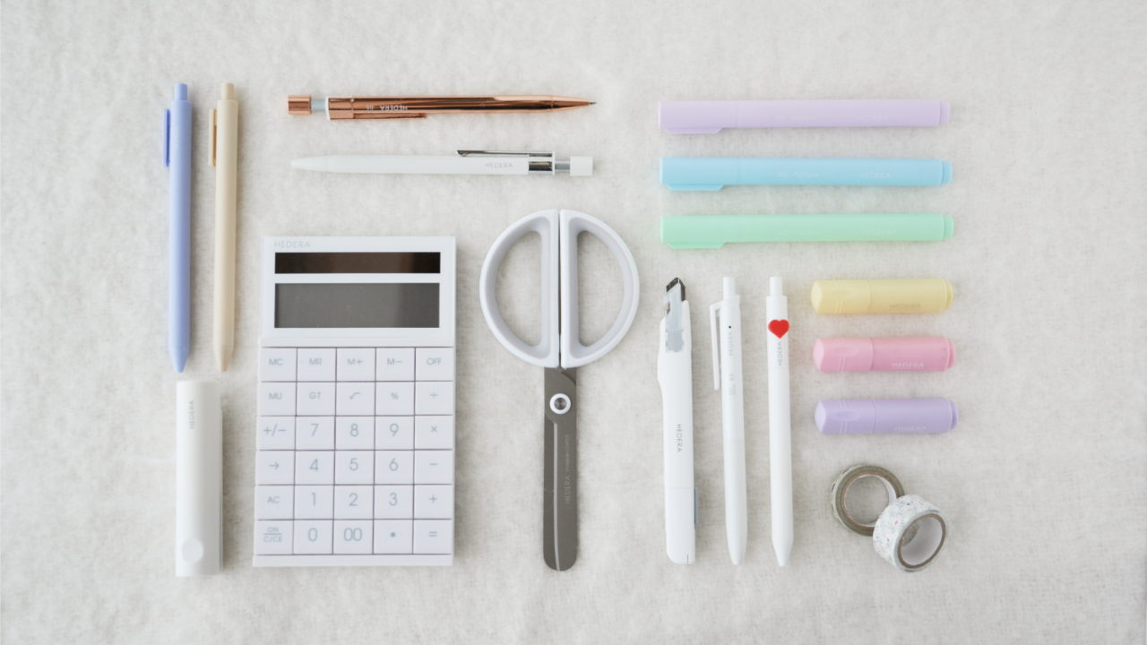 隠れた名作！ HEDERAの文房具