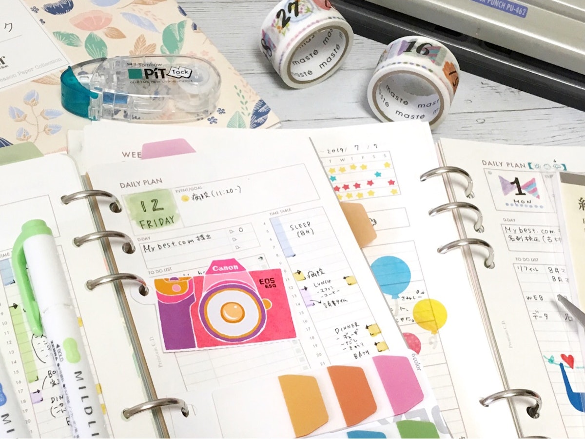 手帳ライフを楽しく 素敵な手帳が作れる文房具10選 Mybest 手帳ライフを楽しく 素敵な手帳が作れる文房具10選 Mybest