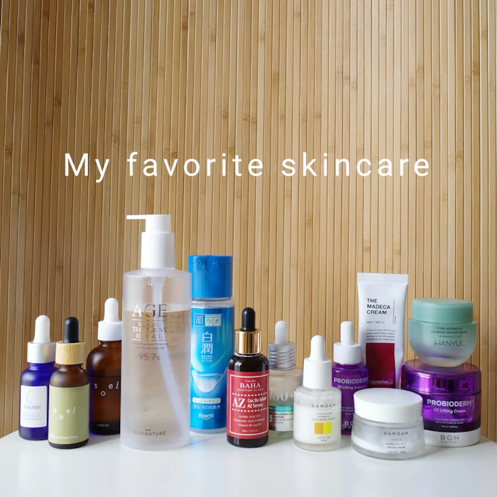 My favorite skincare
