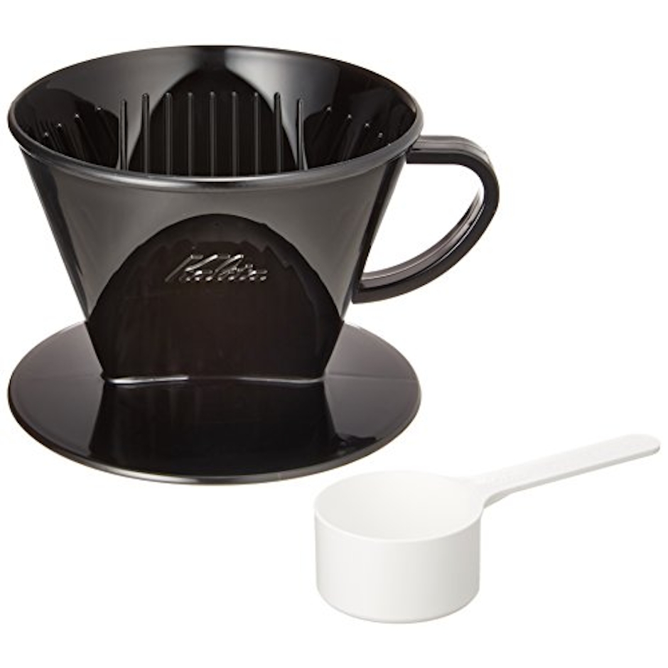 カリタ プラスチック製コーヒードリッパー(2~4人用) 102-KP 1枚目