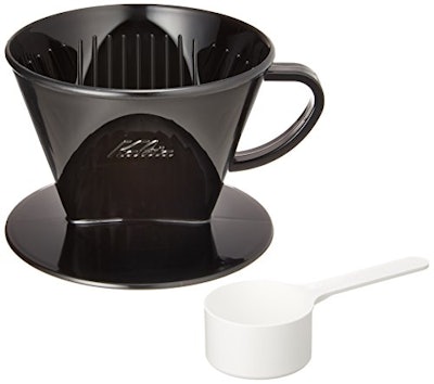 カリタ プラスチック製コーヒードリッパー(2~4人用) 102-KP 1枚目