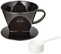 カリタ プラスチック製コーヒードリッパー(2~4人用) 102-KP 1枚目