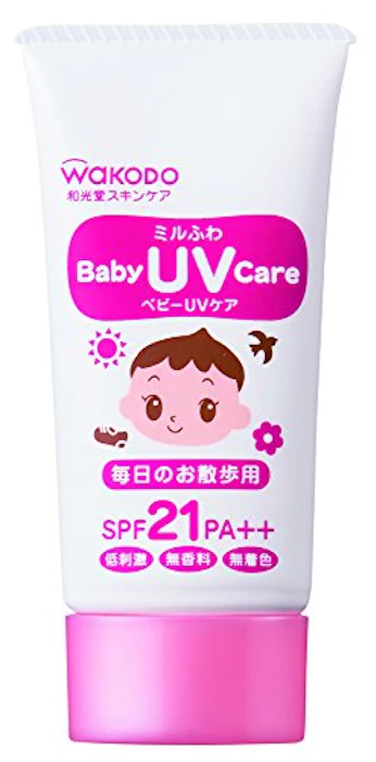和光堂 ミルふわ ベビーUVケア 毎日のお散歩用 SPF-21 1枚目