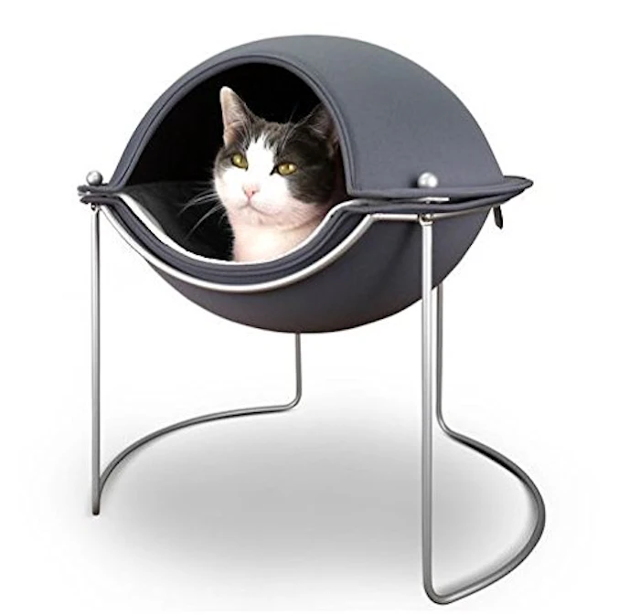 猫用ベッド Hepper Pod / ヘッパー ポッド グレー 1枚目