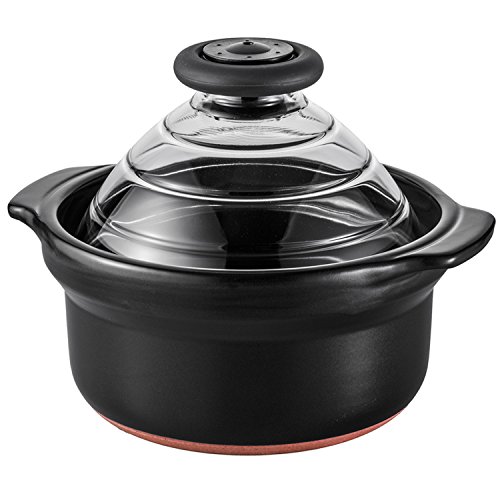 ハリオ フタがガラスのご飯釜 GNN-200B 1枚目